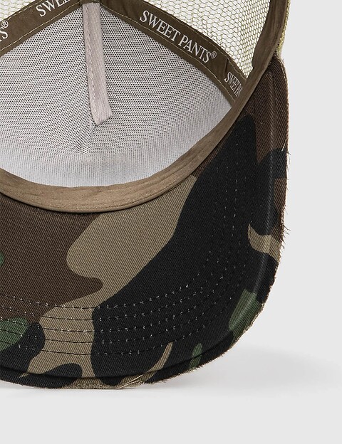 SWEET PANTS Casquette Enfant Home Run Camo Sage - 4