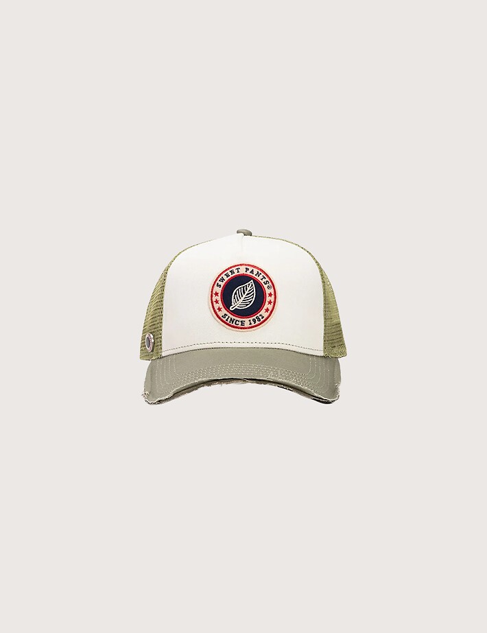 SWEET PANTS Casquette Enfant Home Run Camo Sage