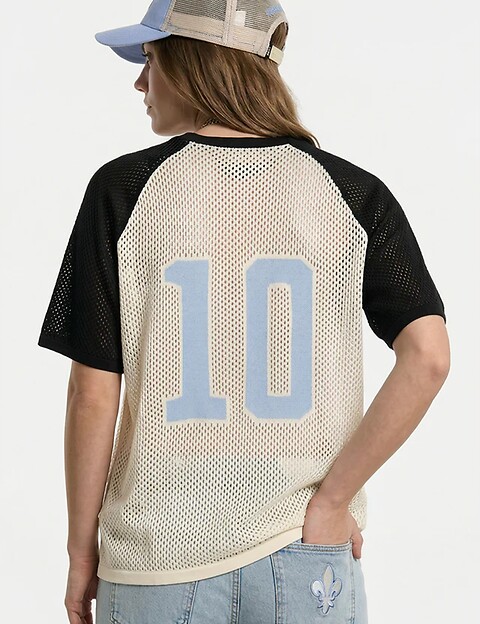 Eleven Paris T-Shirt Filet Unisex Coupe du Monde Argentine Blanc - 5