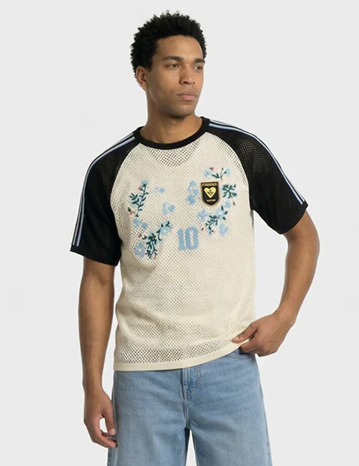 Eleven Paris T-Shirt Filet Unisex Coupe du Monde Argentine Blanc - 2