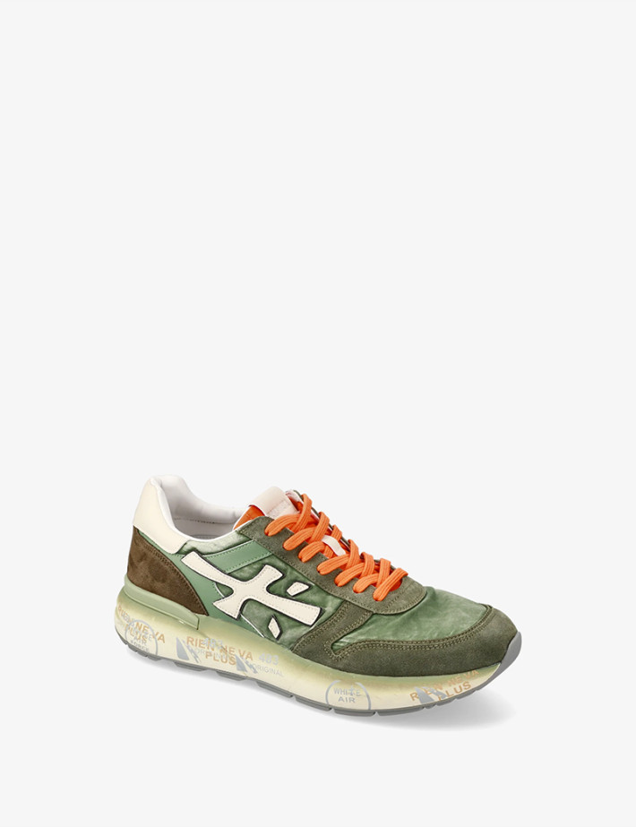 Premiata Baskets Homme Mick 7244N Kaki - 2