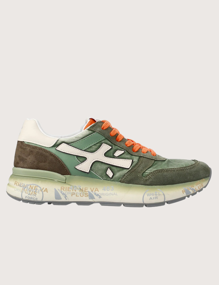 Premiata Baskets Homme Mick 7244N Kaki
