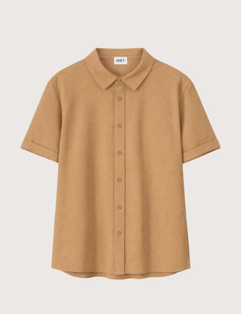 HBT Summer Chic Waffle | Marcello Chemise Chocolat