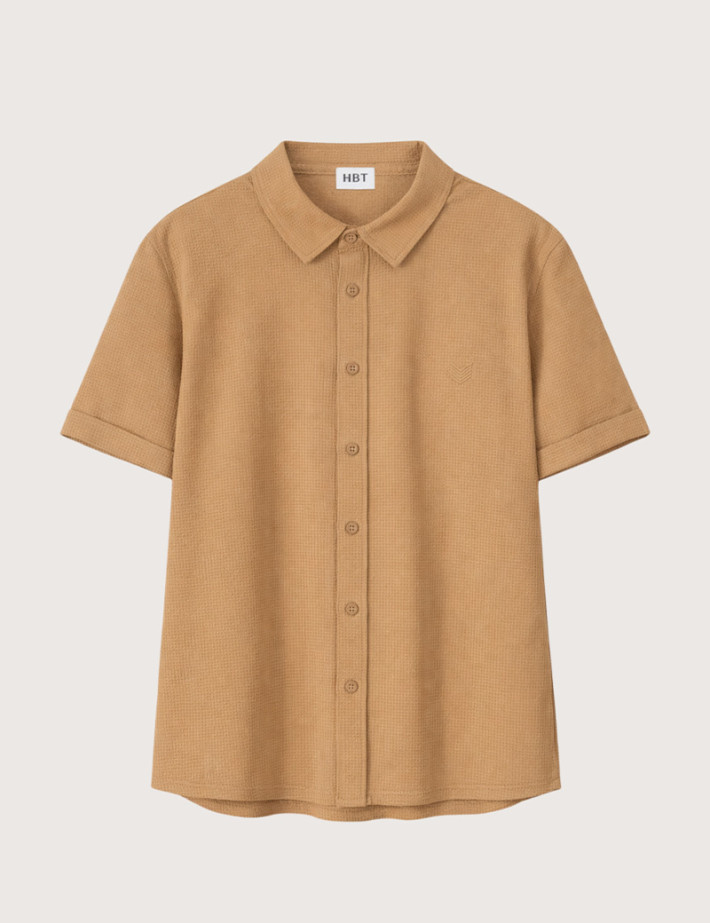 HBT Summer Chic Waffle | Marcello Chemise Chocolat