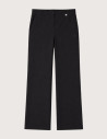 HBT Heritage Chaine & Trame Rayure | Stanley Pantalon Noir Femme