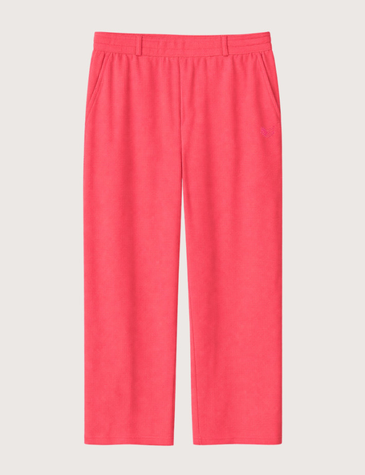HBT Summer Chic Waffle | Stan Pantalon Corail Femme