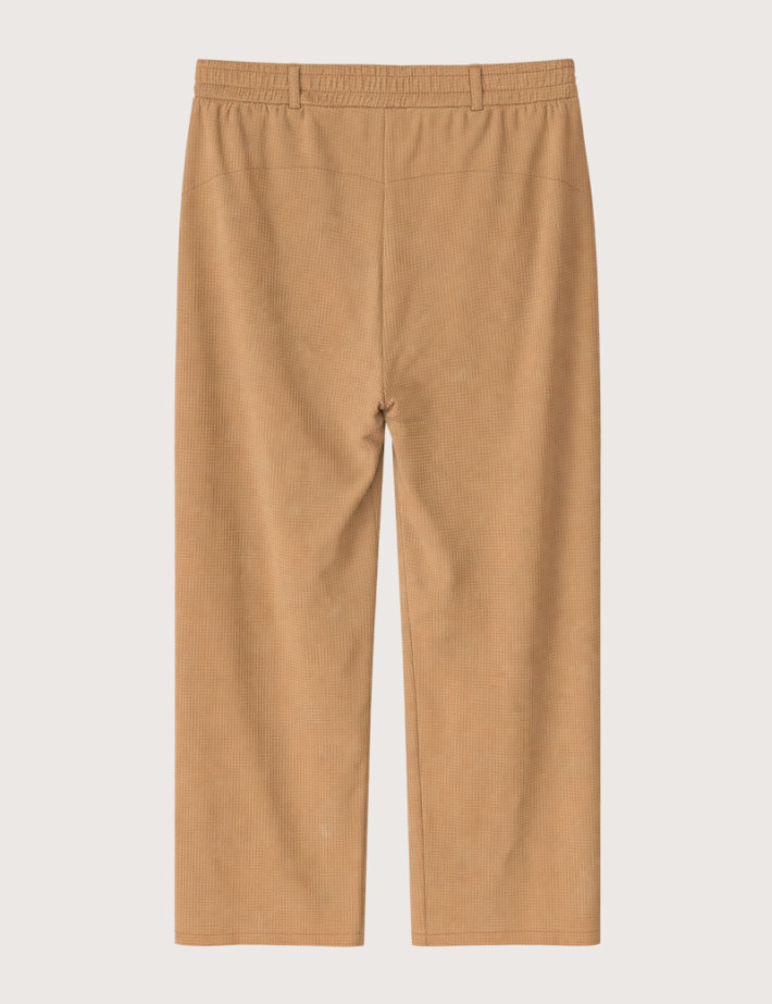 HBT Summer Chic Waffle | Stan Pantalon Chocolat - 2