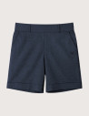 HBT Summer Chic Waffle | Sherry Bermuda Marine Femme