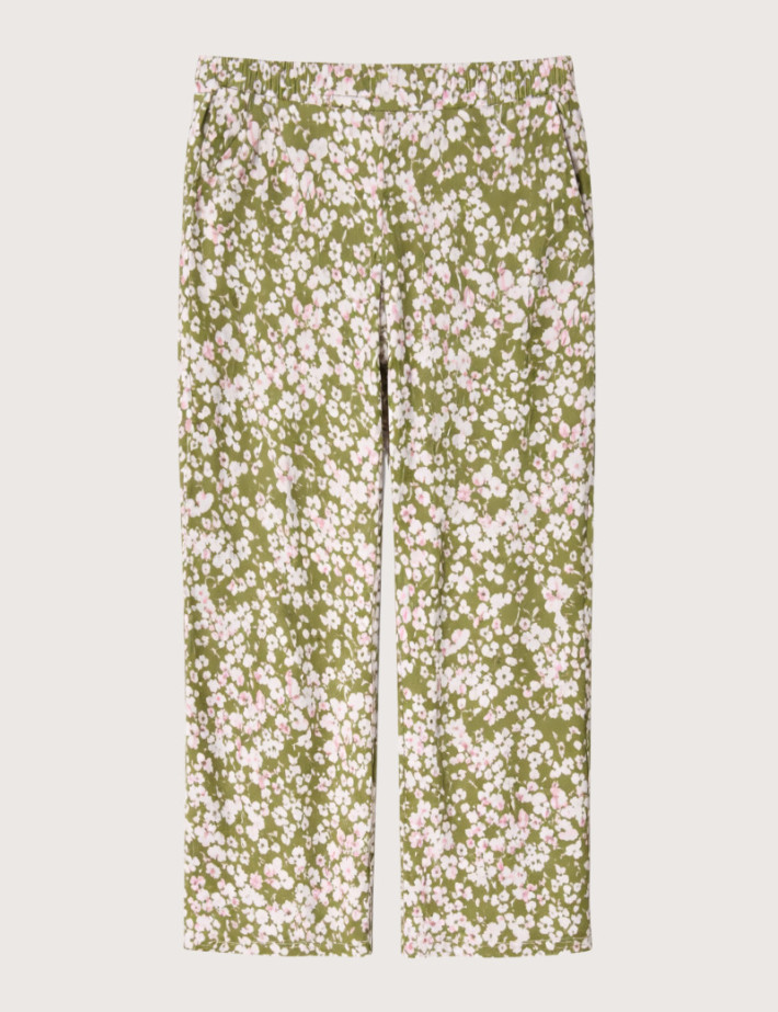 HBT Basics Print | Chloe Pantalon Kaki Femme