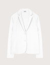 HBT Summer Chic Pique Wave | Shirley Veste Blanc Femme
