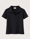HBT Summer Chic Pique Wave | Ron Polo Noir Femme