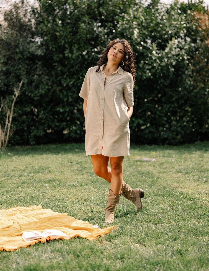 Métisse Santiags en Cuir Motifs Taupe - 12