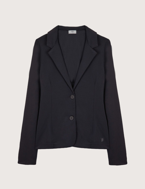 HBT Basics Essentiels Jersey | Shirley Veste Noir Femme
