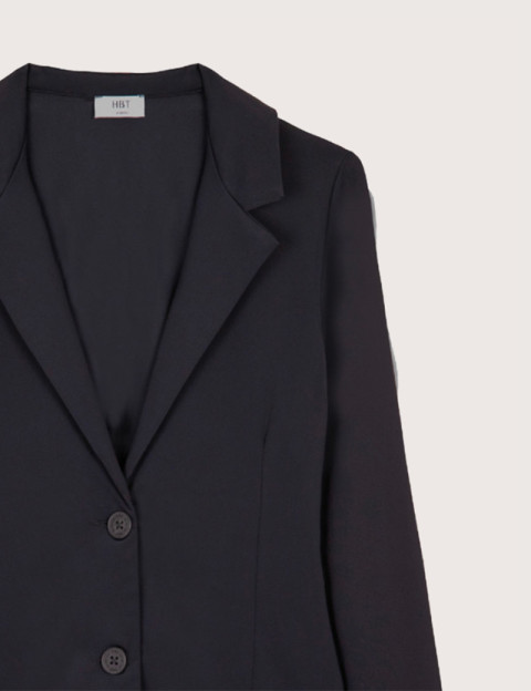 HBT Basics Essentiels Jersey | Shirley Veste Noir Femme - 2