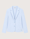 HBT Summer Chic Waffle | Shirley Veste Ciel Femme