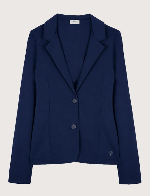 HBT Basics Essentiels Jersey | Shirley Veste Marine Femme