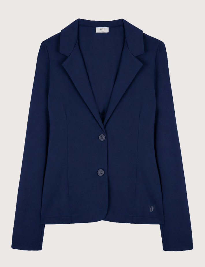 HBT Basics Essentiels Jersey | Shirley Veste Marine Femme
