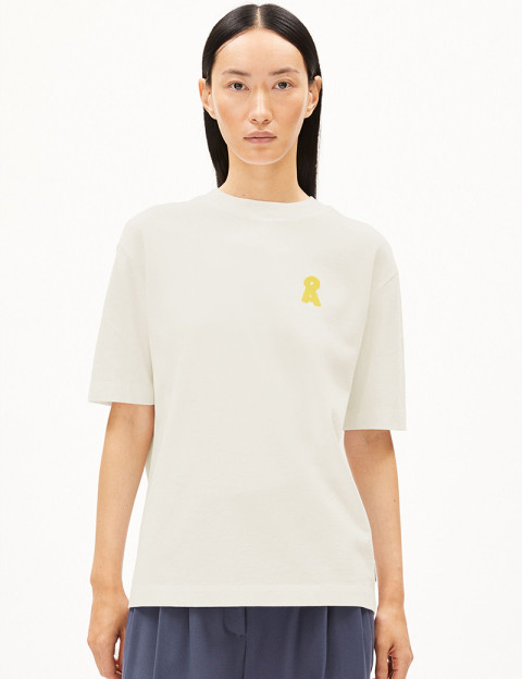Armed Angels T-Shirt Femme Manches Courtes Iconic Tarjaa Beige - 2