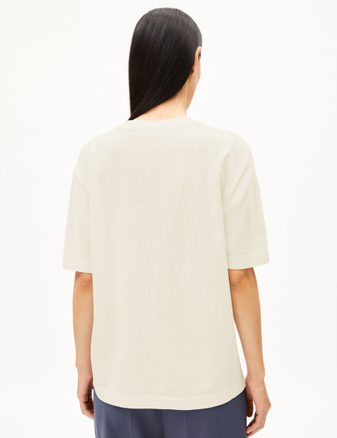 Armed Angels T-Shirt Femme Manches Courtes Iconic Tarjaa Beige - 3