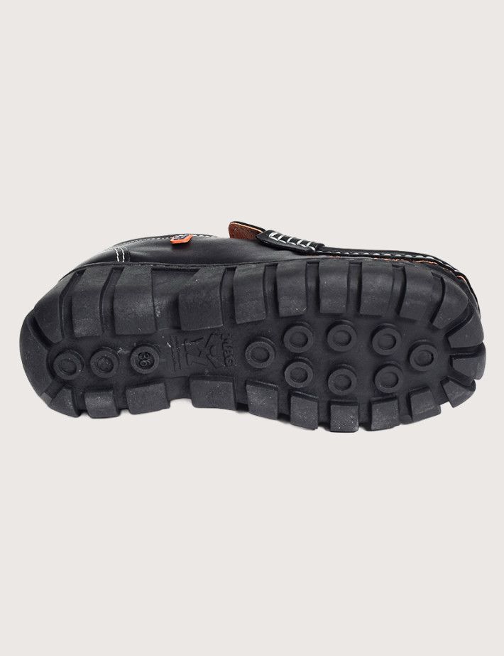 MAG Mocassins Compensés Queensize Noir - 12