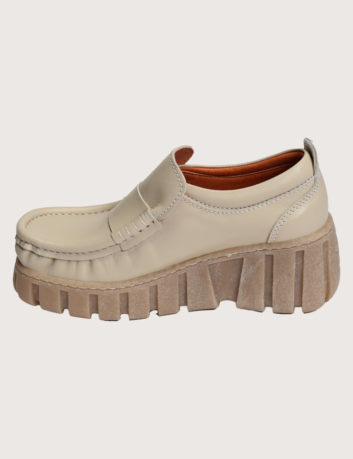 MAG Sabots Compensés Queensize Beige - 8