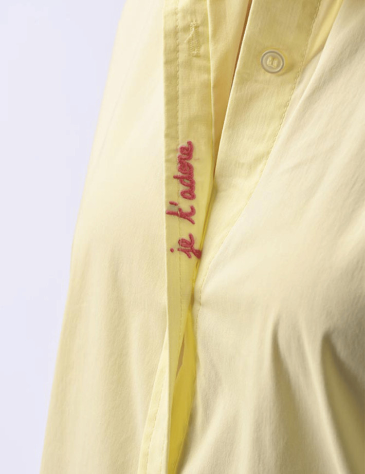 Adoré Chemise Femme Daria Jaune Citron - 2