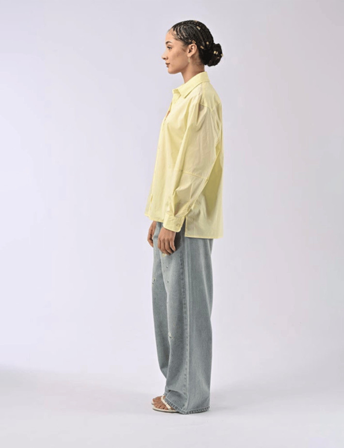 Adoré Chemise Femme Daria Jaune Citron - 3