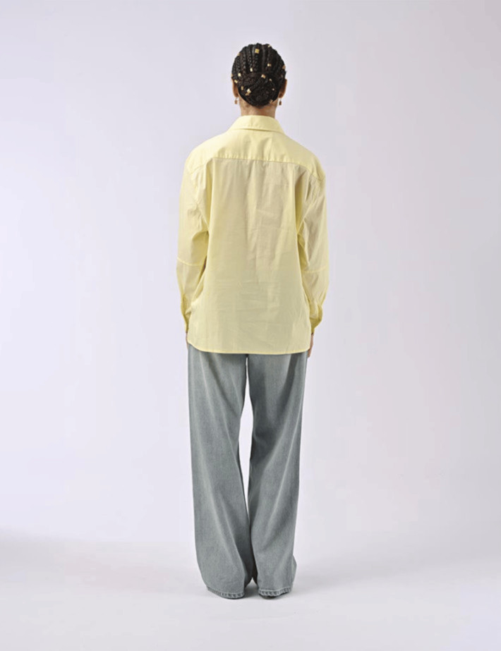 Adoré Chemise Femme Daria Jaune Citron - 4