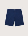 HBT Taylor Chic Chaine & Trame Rumba | Ben Short Bermuda Homme Marine