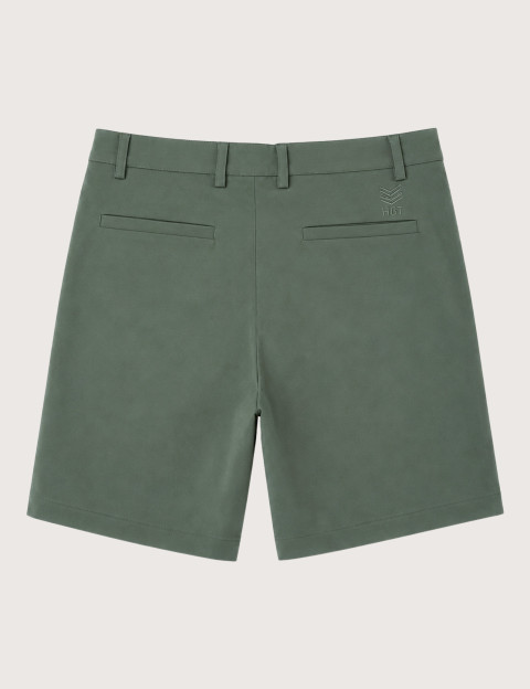 HBT Taylor Chic Chaine & Trame Rumba | Ben Short Bermuda Homme Kaki - 2