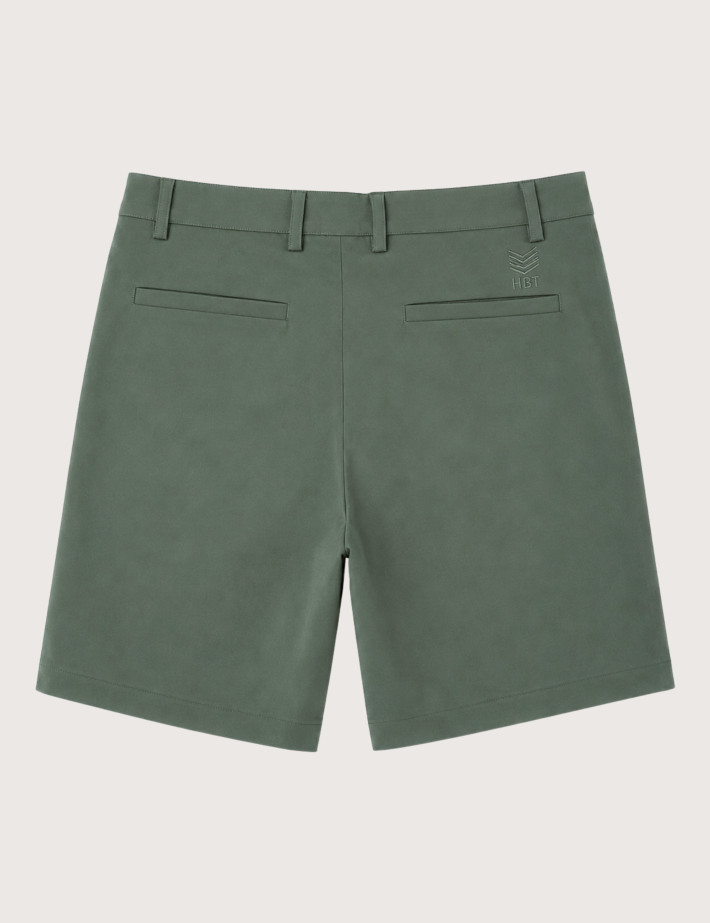 HBT Taylor Chic Chaine & Trame Rumba | Ben Short Bermuda Homme Kaki - 2