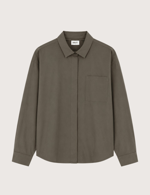 HBT Heritage Tech Para | Greta Chemise Kaki Kaki Femme