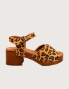 SEMERDJIAN Sandales Talons Micol Cavalino Léopard