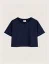 HBT Summer Chic Waffle | Lilou Top Marine Femme
