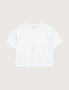 HBT Summer Chic Waffle | Lilou Top Blanc Femme