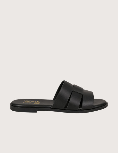 SEMERDJIAN Mules Femme 4221 Cuir Noir