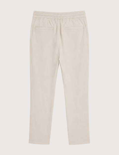 HBT Taylor Chic Lin Tech | Oliver Pantalon Beige Homme