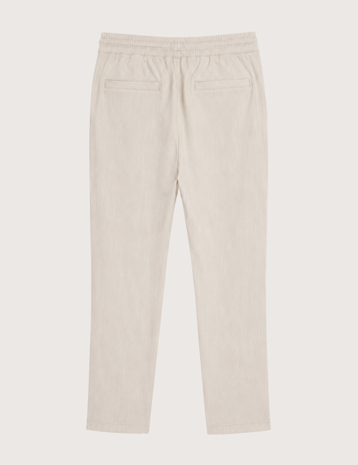 HBT Taylor Chic Lin Tech | Oliver Pantalon Beige Homme