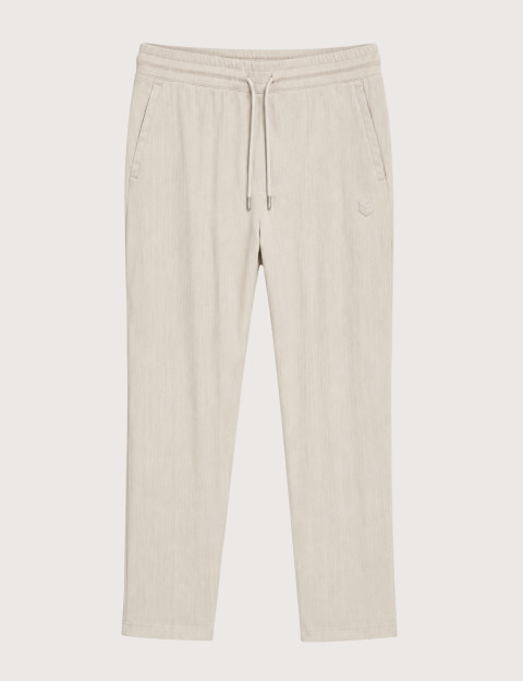 HBT Taylor Chic Lin Tech | Oliver Pantalon Beige Homme - 2