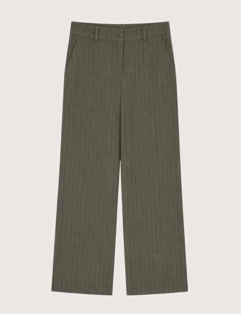 HBT Taylor Chic Lin Tech | Alessia Pantalon Kaki Femme