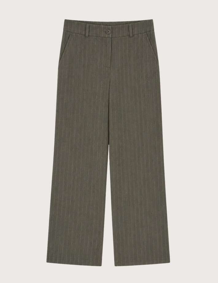 HBT Taylor Chic Lin Tech | Alessia Pantalon Kaki Femme