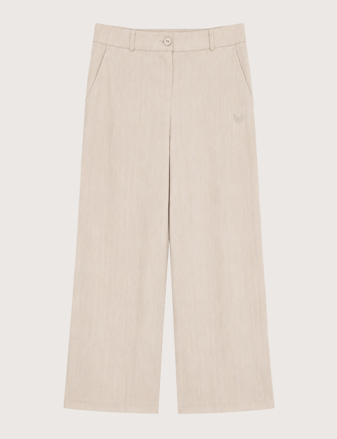 HBT Taylor Chic Lin Tech | Alessia Pantalon Beige Femme