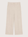 HBT Taylor Chic Lin Tech | Alessia Pantalon Beige Femme