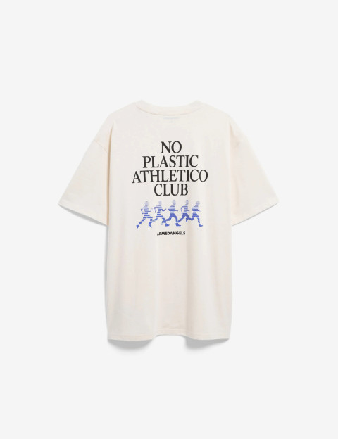 Armed Angels T-Shirt Homme Manches Courtes Maarkos Ecru - 5