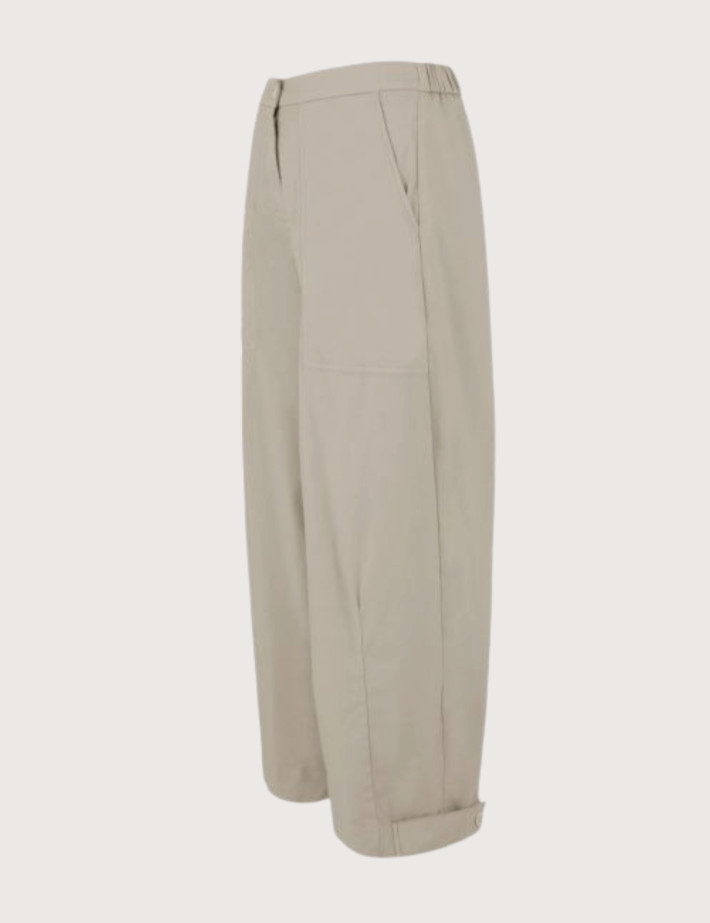 Bomboogie Pantalon Barrel Femme Beige - 3