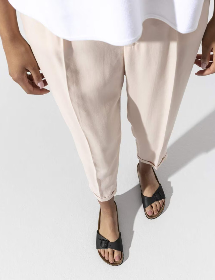 Birkenstock Sandales Madrid Birko Flor Simple Bride Noir Femme - 7