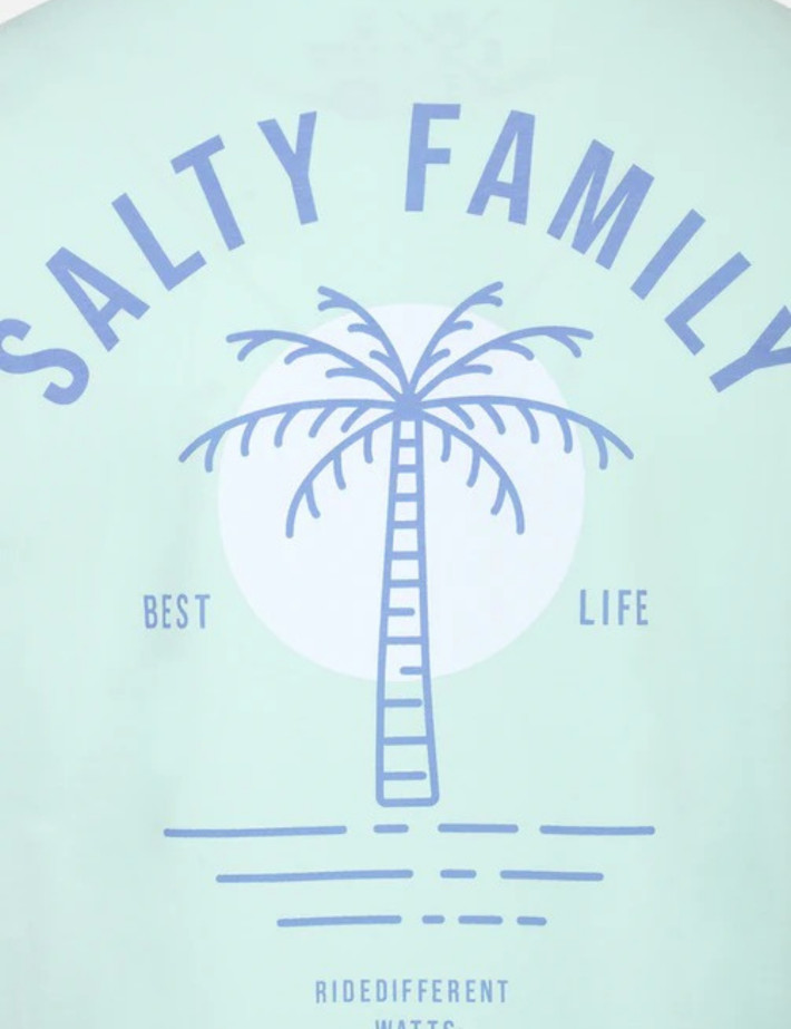 WATTS T-Shirt Homme Manches Courtes Salty Vert Clair - 5