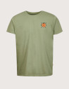 WATTS T-Shirt Homme Manches Courtes Salty Olive