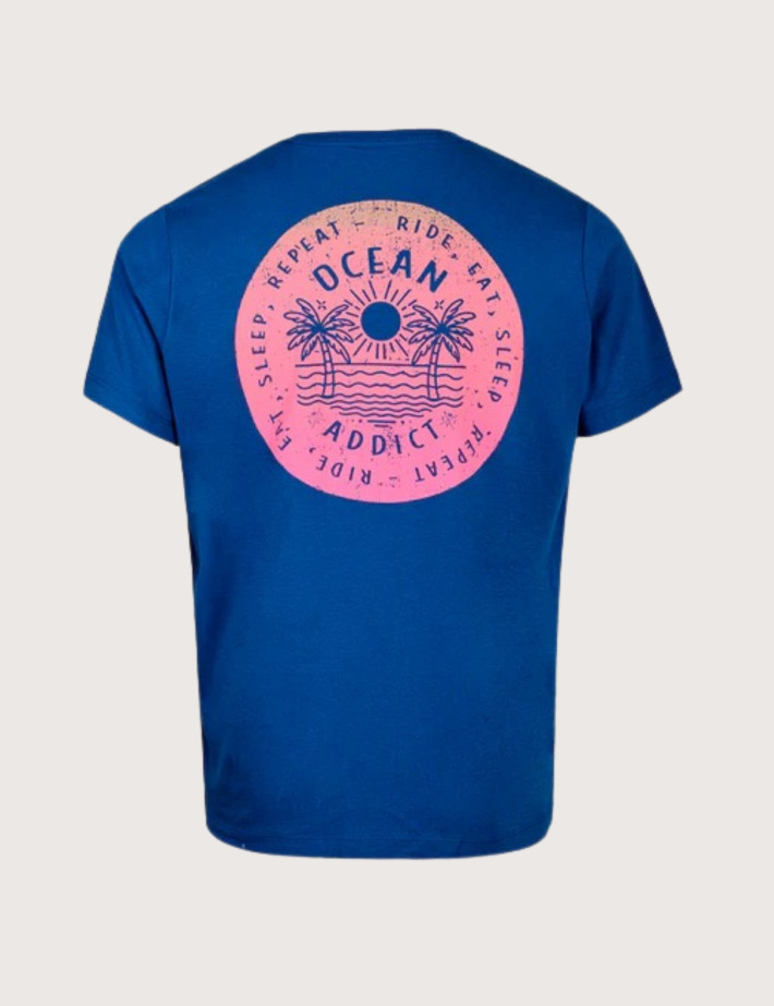 WATTS T-Shirt Homme Manches Courtes Océan Marine Vintage - 6
