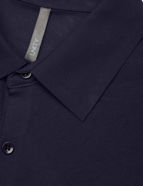 Unity Chemise Homme Manches Courtes Daily Crêpe Marine - 2